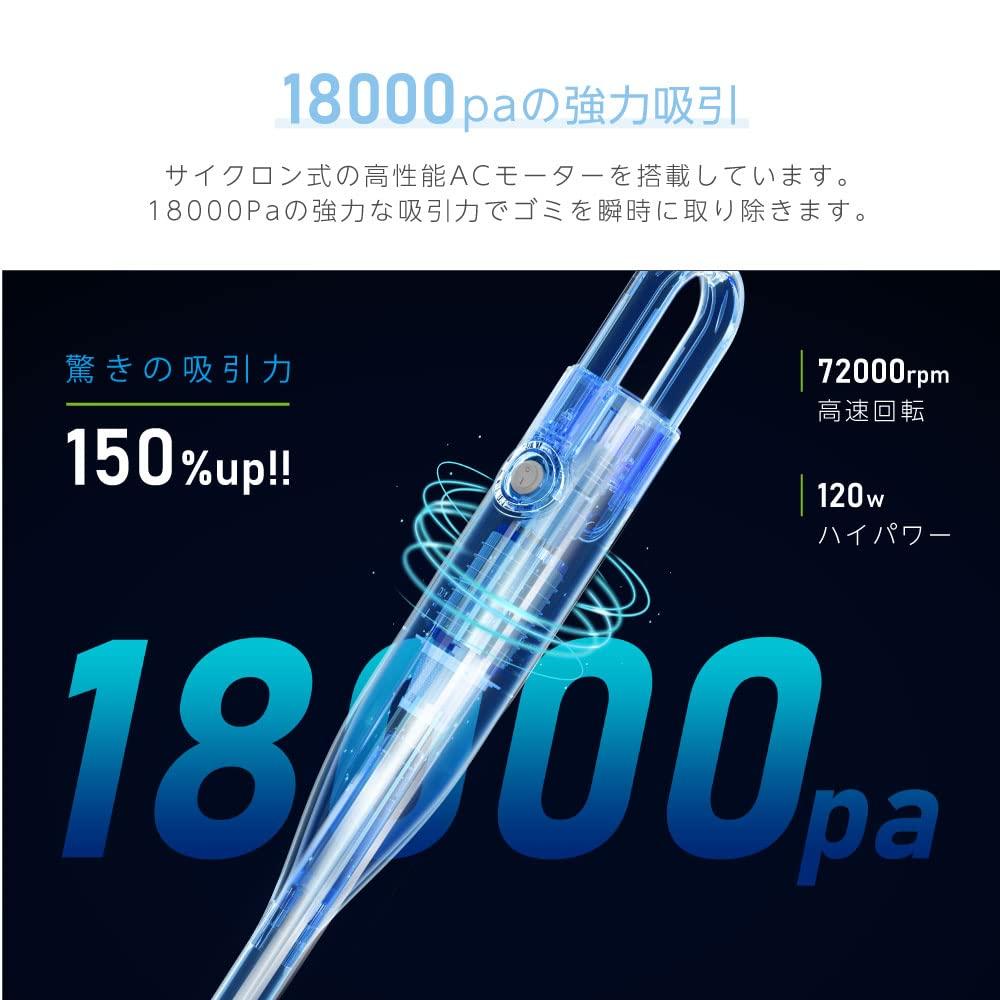 Пылесос Проводной пылесос Циклонный пылесос Мощное всасывание Фильтр HEPA Пылесборник Пылесборник Ручной пылесос 8 типов насадок Легкий Тихий