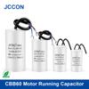 2Pcs CBB60 Motor Running Capacitor 450VAC Water Pump Startup Capacitors Starting Washing Machine 3uF-80uF