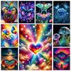5DDIY Diamond Painted Butterfly Animal Diamond Cross Embroidery Dream Flower Embroidery Landscape Home Wall Decoration