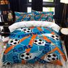 Football Bedding Set Printing Pillowcase Quilt Cover Soccer Duvet Covers  Home Textiles Queen King Size Sport Theme Quilt Cover