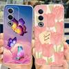 For Oppo A80 5G Case CPH2639 Cute Painted Cover Clear Silicone Soft TPU Phone Case For Oppo A3 Pro A3pro 5G OppoA80 Shell Bumper
