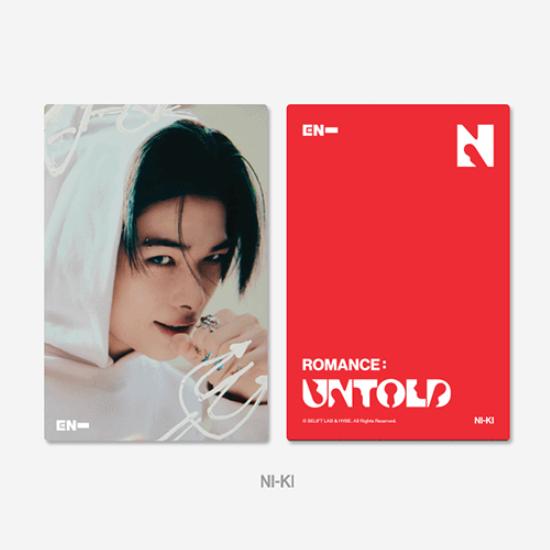 Предзаказ ENHYPEN ROMANCE: НЕРАССКАЗАННАЯ лентикулярная открытка