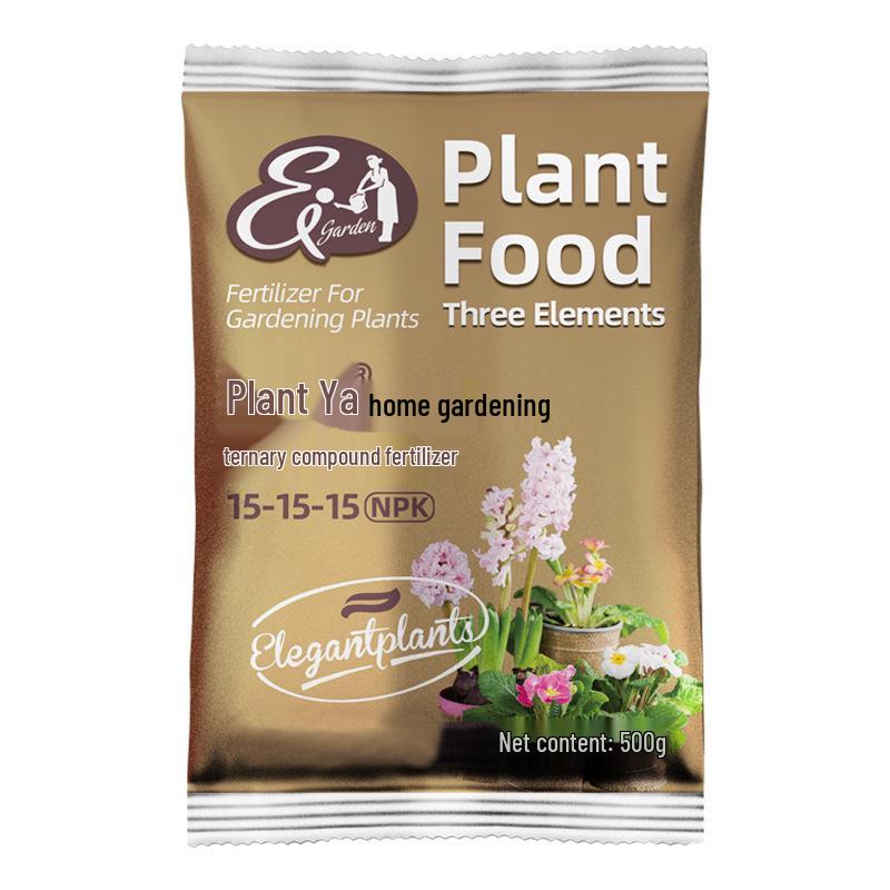 Three-Element Water-Soluble Fertilizer for Flowers, Vegetables & Potted Plants: Special Nitrogen-Phosphorus-Potassium Blend.