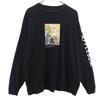 APPLEBUM Ukiyo-e Print Long Sleeve T-shirt L Black Ron T Men's Used