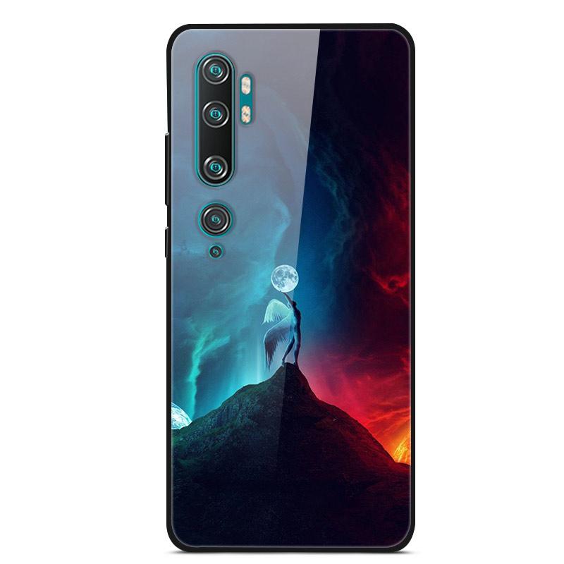 Роскошный чехол-кейс для Xiaomi mi Note 10 Pro Чехол из закаленного стекла Силиконовый чехол для телефона для Xiaomi Redmi Note 10Pro 10 Pro Чехлы