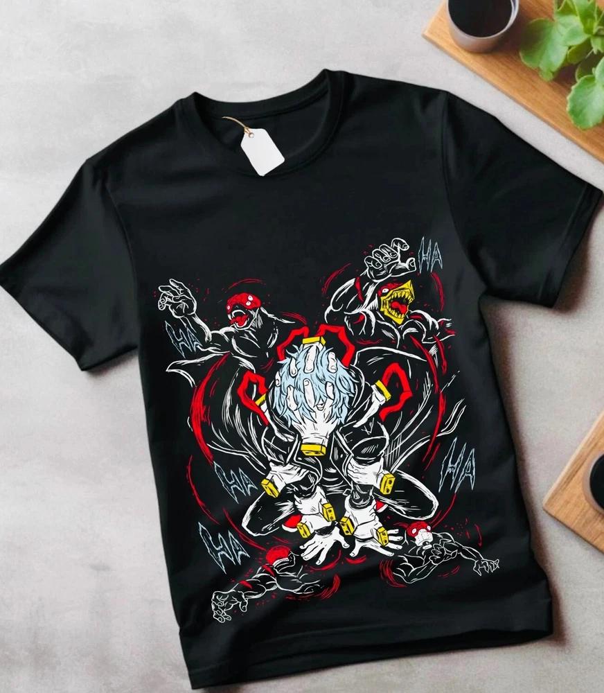 Anime Tomura Shigaraki My Hero Academia Black Tshirt