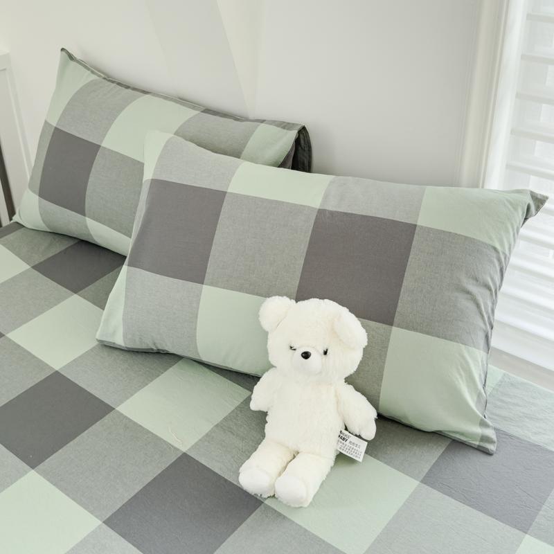 2шт наволочка 100% хлопок наволочка в полоску наволочка 48x74см наволочка для подушки домашняя мягкая наволочка для кровати Fundas de almohada