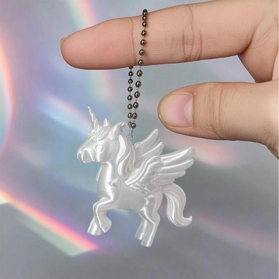 3D Printed Unicorn Figurines Cute 3D Printing Animals Statues