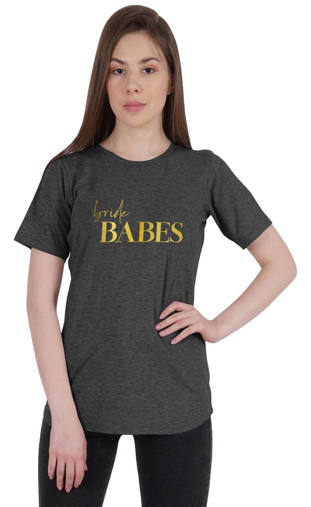 Inkdotpot Футболка Bride Babes Футболки для девичника невесты Свадебные