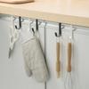 Multi-Purpose Hooks Kitchen Cabinet Door Back Hook Hanging Rack Clothes Storage Hook