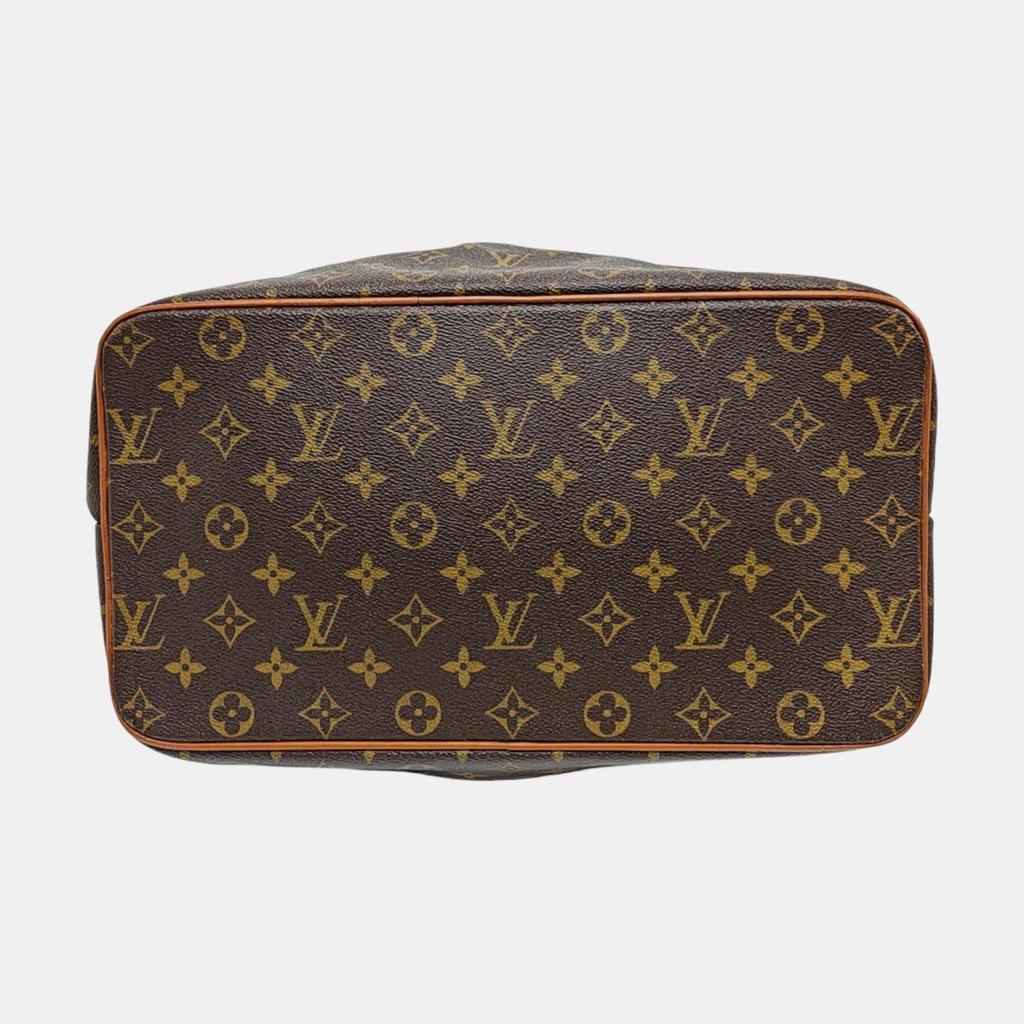 [Pre-Owned] Palermo Large Brown Coated Canvas Monogram Shoulder Bag - Fair #ELW157