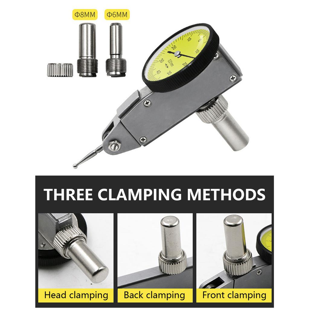 Точный 0-0,8 мм 0,01 мм Центроискатель Измерительный инструмент Поддержка Индикатор часового типа Прецизионный Метрический с Ласточкиным хвостом