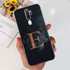 For Oppo A9 (2020) A5 (2020) Case Fashion Letter Soft Silicone TPU Cover For Oppo A9 A5 2020 Transparent Shockproof Phone Bumper