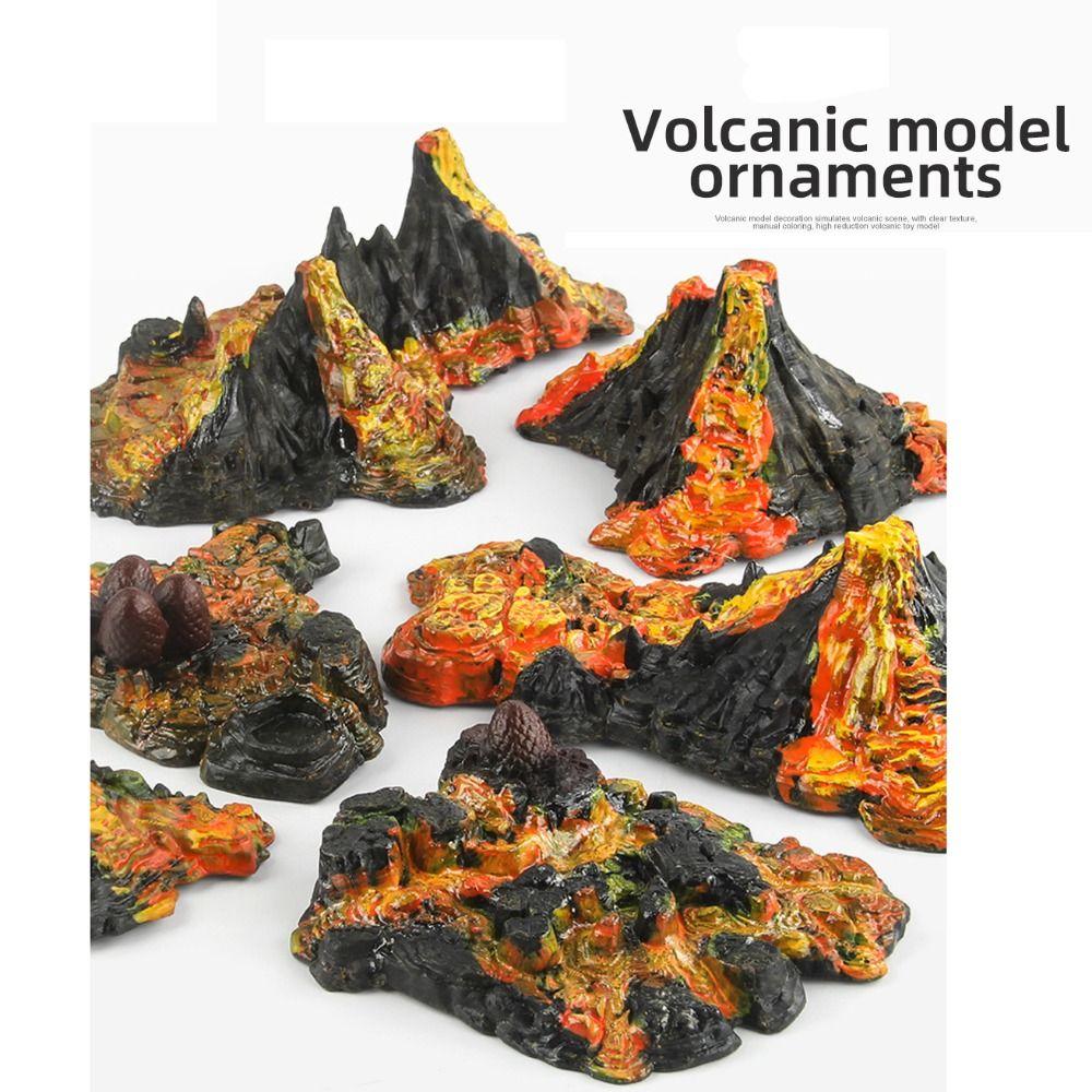 Realistic Volcano Mini Volcano Toys Model Toy Realistic Mini Volcano  Boys Gift