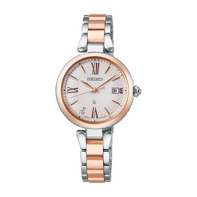 Часы Seiko Grow Solar Титановые Круглые SSQW082 Радиоуправляемые Женские