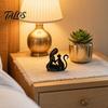 Талос 3D-печатная скульптура, Цельнолитая настольная фигурка, Абстрактное женское кошачье арт-украшение для домашнего декора Подарок