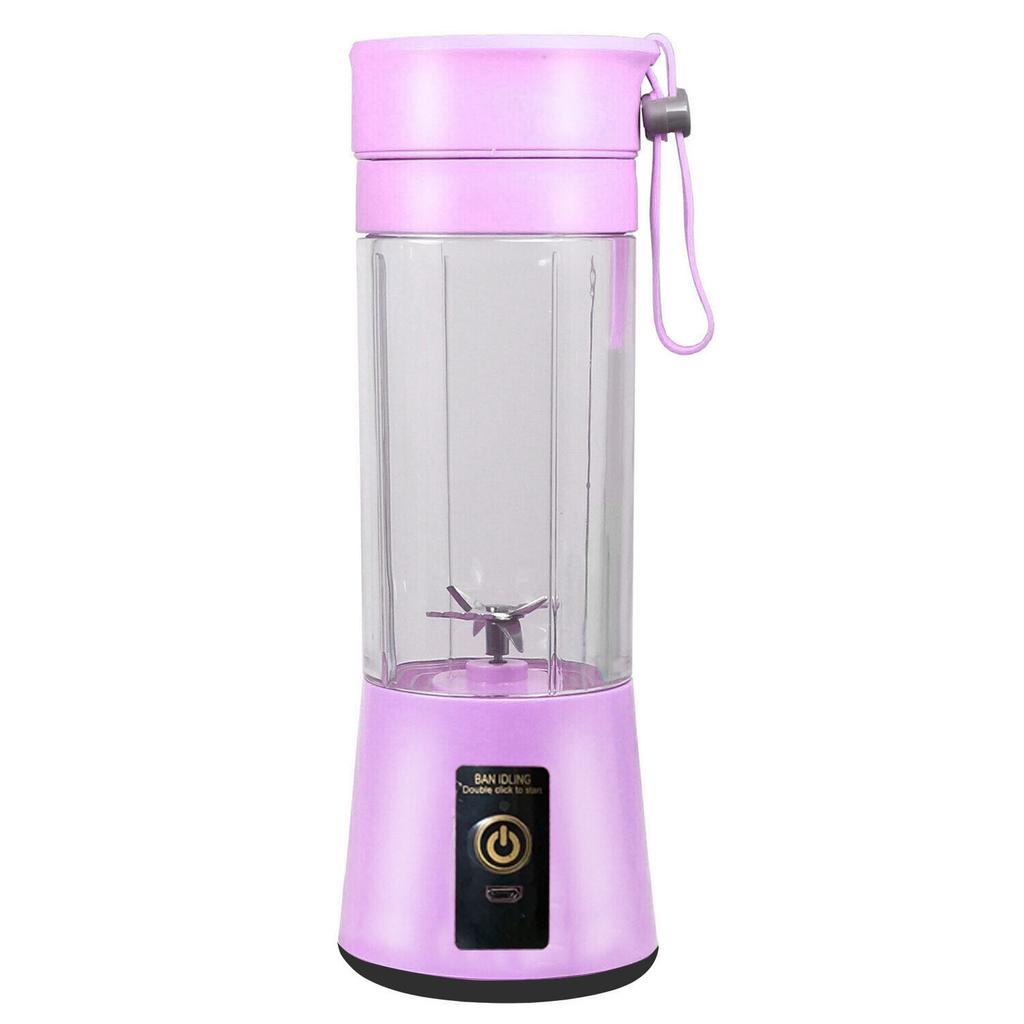 Портативные блендеры, персональная соковыжималка с USB-аккумулятором, миксер для фруктового сока для коктейлей, 380 мл