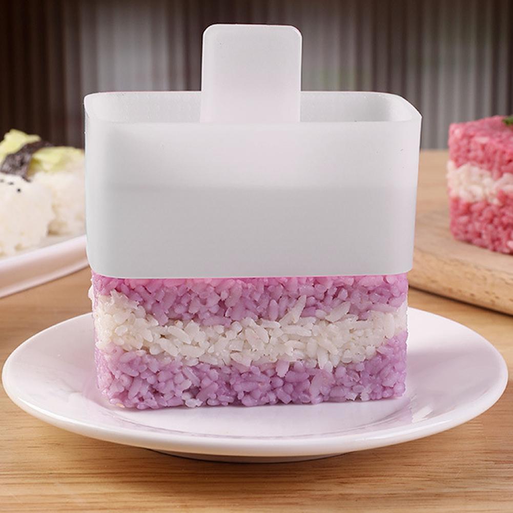 Форма для мусуби и лопатка для риса, форма для прессования риса для мусуби, простая в использовании дома для бенто, суши-закусок, вечеринок и пикников