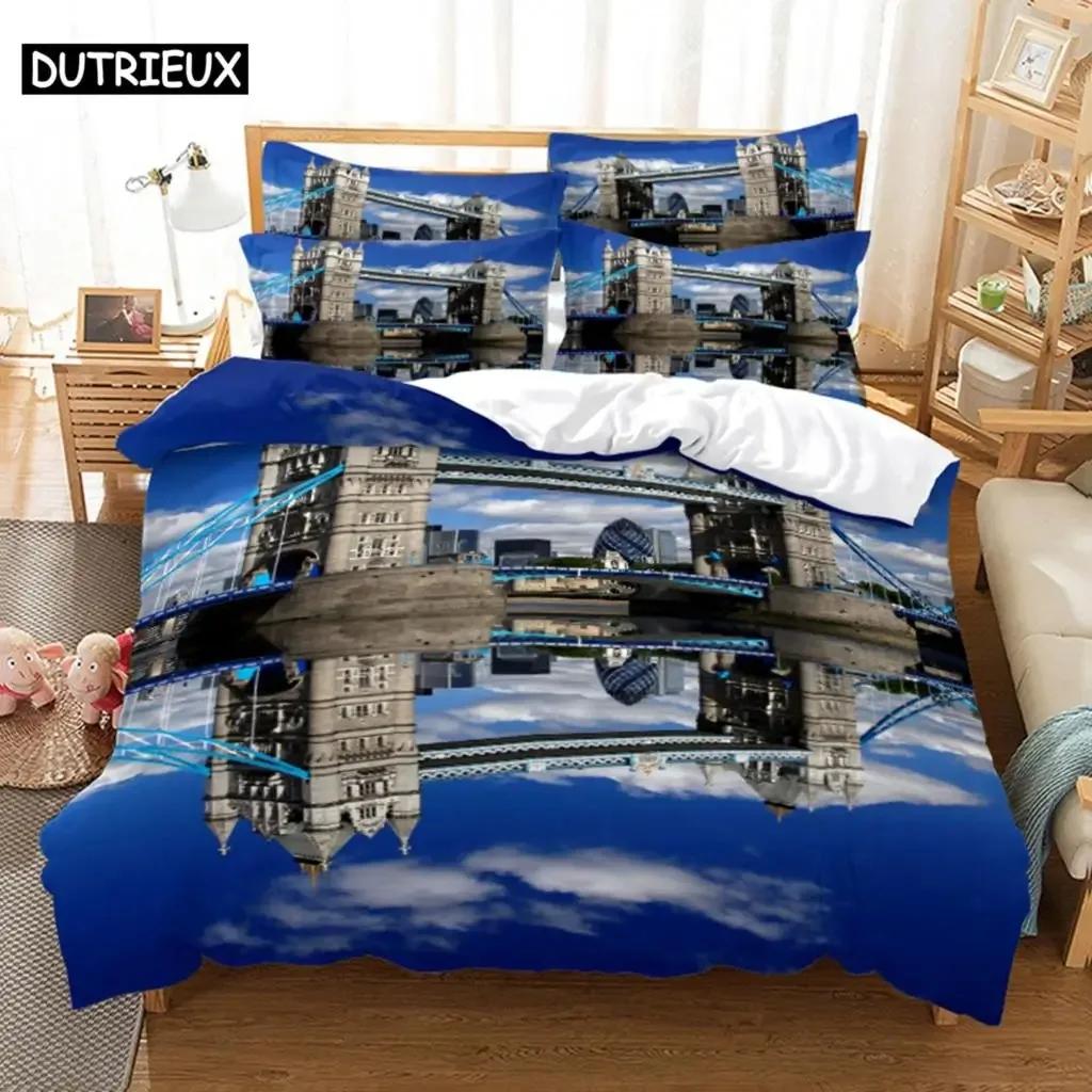 Great Wall Bedding Set Single Twin Double Queen King Cal King Size Bed Linen Set