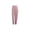 Neo Logo Solid Color Drawstring Straight-Leg Track Pants Women Bottoms Purple Pink HF7296