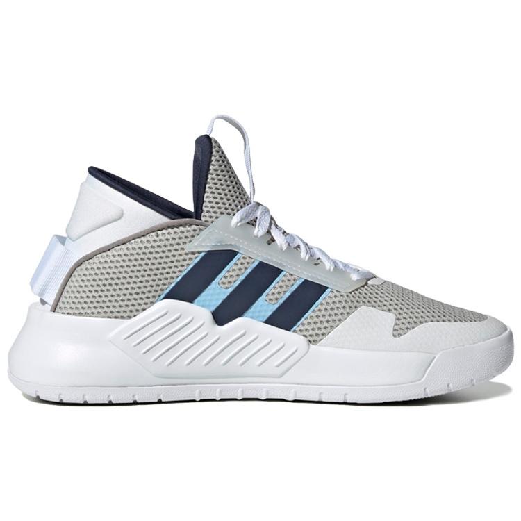 (WMNS) adidas neo Bball 90s Grey/White/Blue Women's EF0636