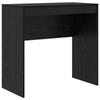 Desk with Drawers 2 pcs Black Oak Effect