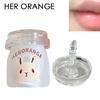 HER ORANGE~ Bunny Pudding Lip Mask Nourishing Moisturizing Lip Balm Lightens Lip Lines Lipstick Priming