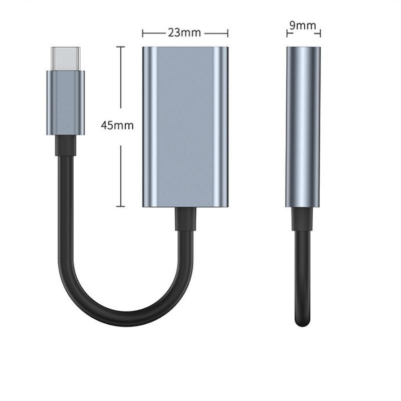 Адаптер USB-C на HDMI 4K, кабель-конвертер USB C USB3.1 Male на HDMI-совместимый Female для ноутбука, iPad, планшета, телевизора, MacBook, Galaxy