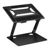 Best Answer Monitor Laptop PC Adjustable Height and Black Stand, Stand, Stand, Foldable, Angle, Compact, Space-Saving, Portable, Aluminum, Metal,