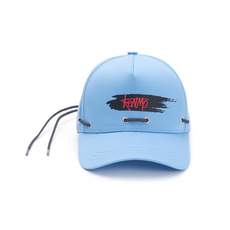 Kemer Fashion Rope Series Face Highlighting Small Duck Tongue Hat Korean Version Hip Hop 3D Printed Baseball Hat