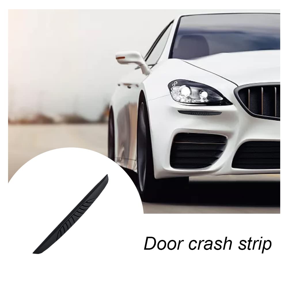 wiiAiloo 6 шт. Защитная накладка на кромку двери автомобиля Защита от царапин Защитная накладка на кромку двери автомобиля при столкновении Подходит для большинства автомобилей