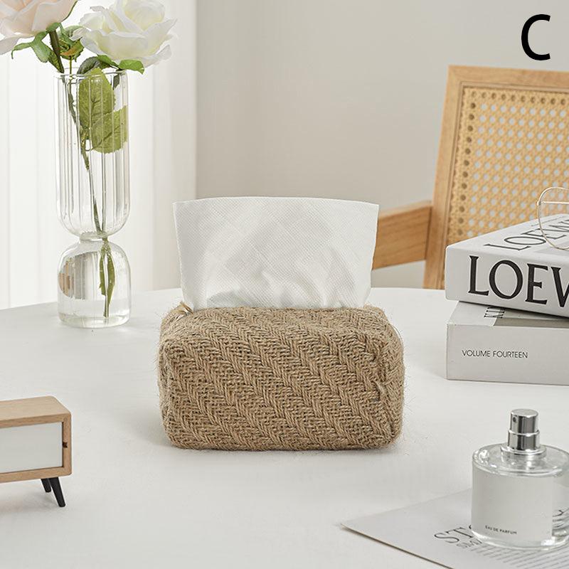 Чехол для салфеток в японском стиле, держатель для салфеток для гостиной, стола, коробки для салфеток, контейнера, дома, автомобиля, держателя для диспенсера для бумаг