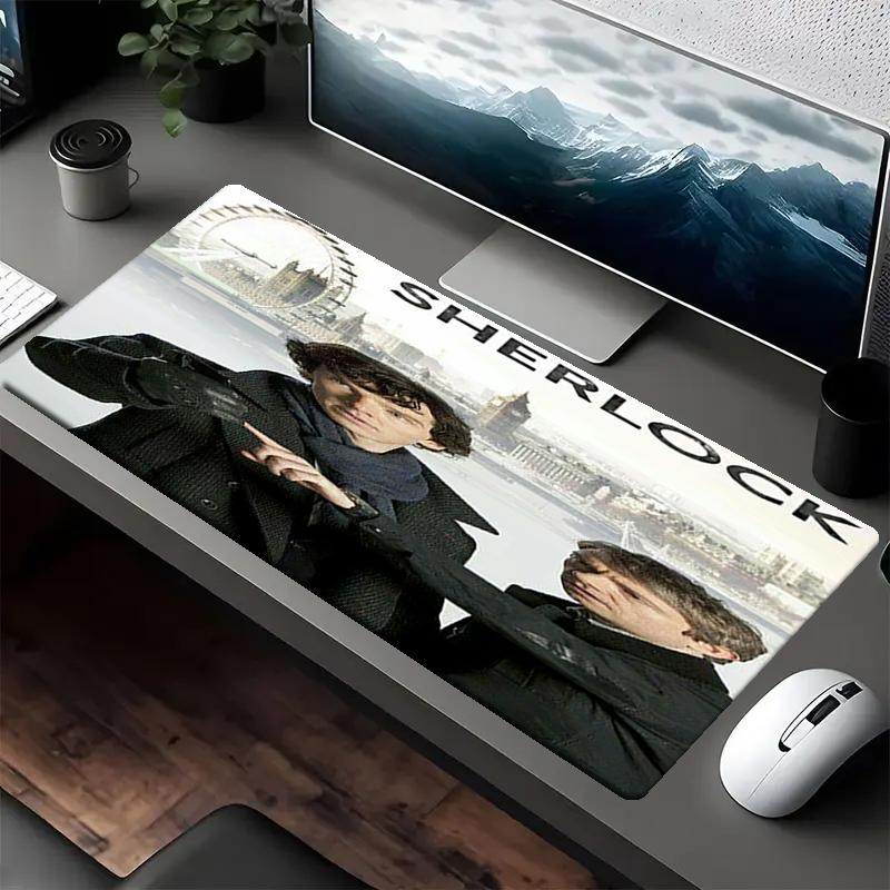 Sherlock Holmes Theme Mouse Pad, Non Slip Rubber Base, Multifunctional Office & Home Decor, Perfect for Workspace Personalization.