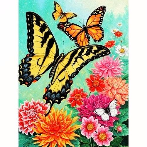 DIY 5D Полная Алмазная Вышивка Цветок Алмазная Мозаика Бабочка Алмазная Картина Животные Стразы Фотографии Дисплей Подарок Домой