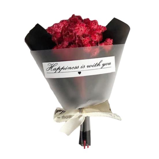 Мини букет из сухоцветов Натуральный цветок гипсофилы Оптом Дыхание ребенка Цветочный букет для DIY поделок Реквизит для фото Подарок Приглашения Декор