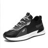 Shoes Mens Mesh Sneakers Pu Breathable Lace-up Running Shoe Casual Rubber Sole Anti-Wear Zapatillas For Man Walking Outdoor