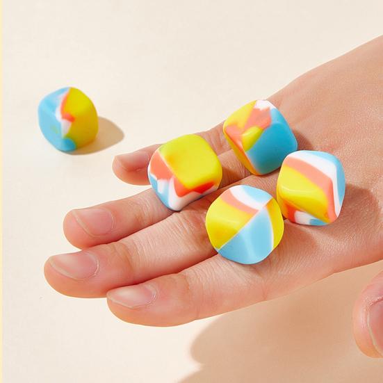 10 шт. ностальгическая игра по ловле камней с тканевой сумкой для развития координации движений рук и глаз, цветные традиционные игральные кости, игрушка для захвата кубиков