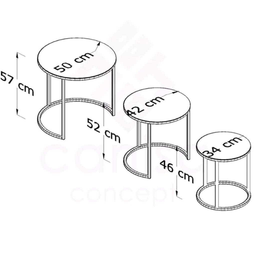 Золотой металлический 3 шт. Столик для раскладывания, бронзовый зеркальный журнальный столик для гостиной, домашнего офиса, мебельный аксессуар и роскошное украшение