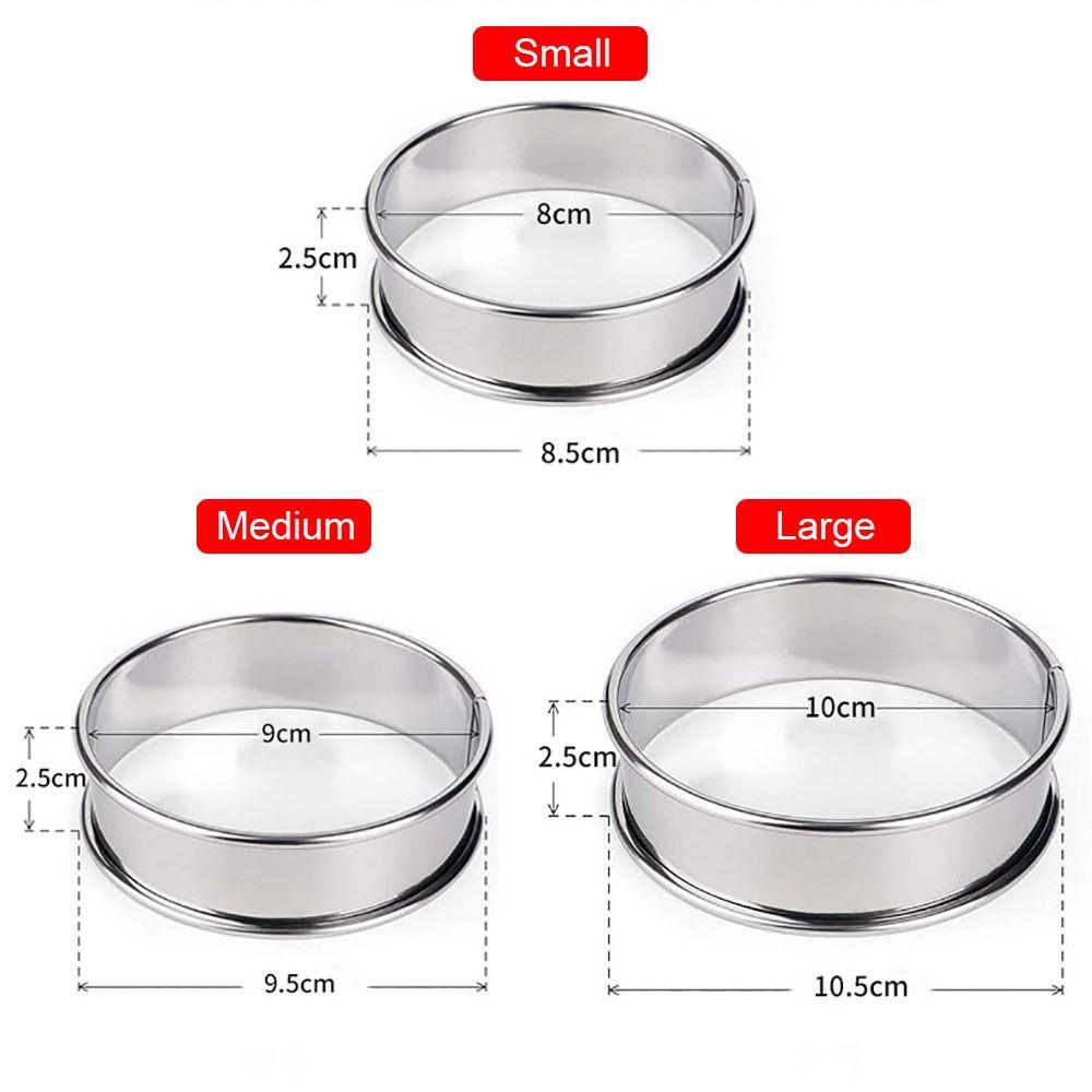 1 шт. фруктовый пирог торт печенье двойное раскатанное кольцо для выпечки еды круглая форма для кольца