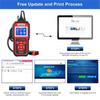 KONNWEI KW870 6 В 12 В автомобильный мотоцикл аккумуляторный тестер OBD2 диагностический инструмент сканер 2 в 1 тестовые инструменты для зарядки и проворачивания автомобиля
