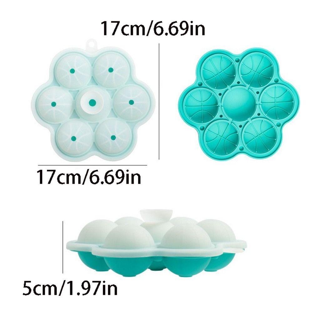 Circular Ice Hockey Mold Silicone Ball Ice Maker Frozen Ball Ware Ice Cube Mold Summer