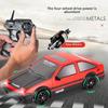 Remote Control Toy Car RC Drift 2.4GHz 1:24 Scale 15KM/H High Speed Model Vehicle LED Lights Drifting Tire Racing Toy for Gift