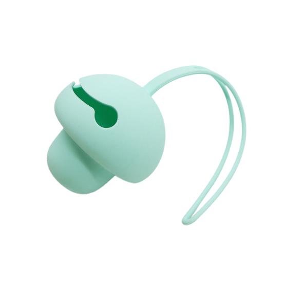 Детская соска, ручка, дизайн, пищевой материал, портативная детская соска, коробка в форме гриба для повседневной жизни