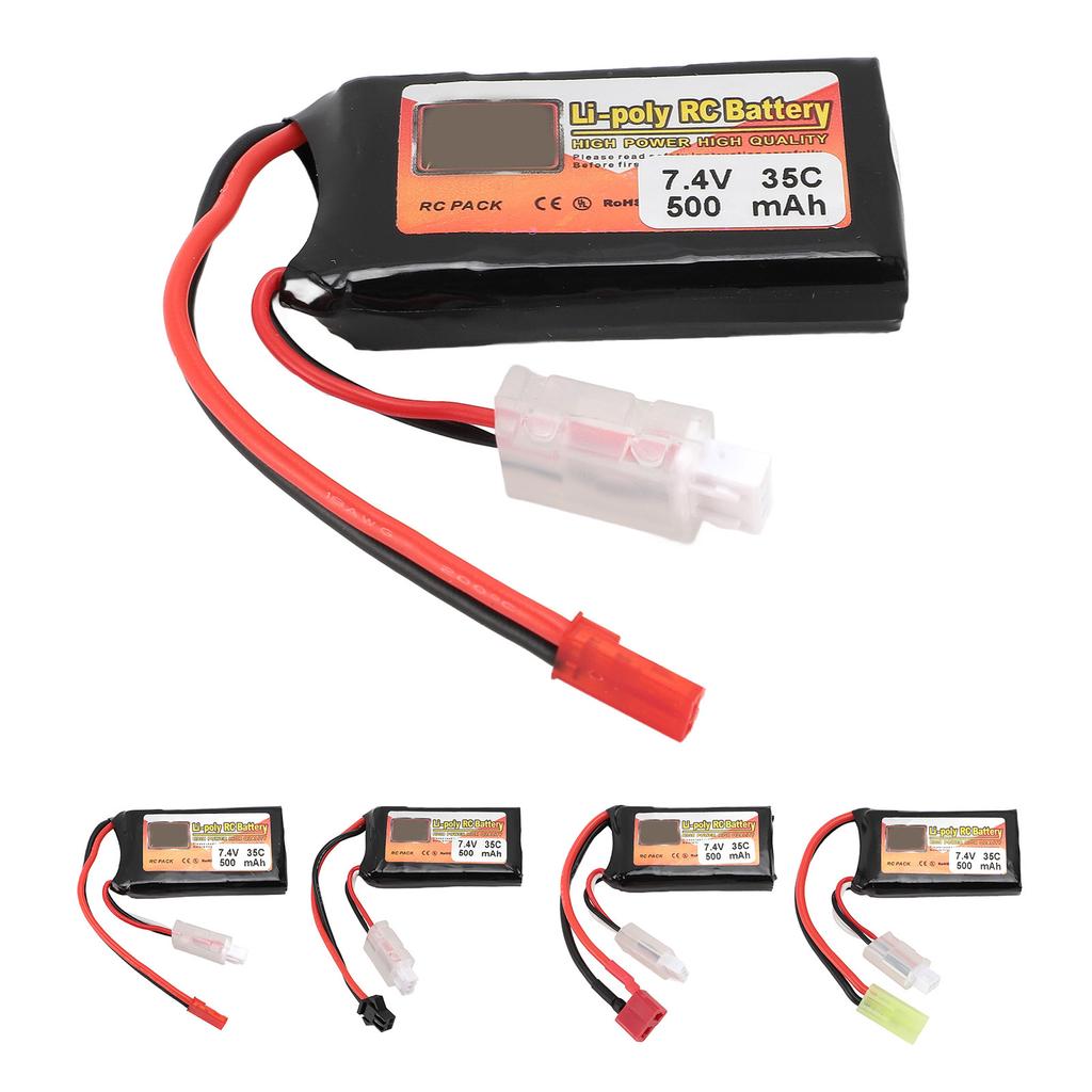 Аккумулятор для RC-дрона Professional 7.4V 2S 500mAh 35C литиевый аккумулятор для RC-вертолета RC-дрона RC-лодки
