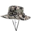 Camouflage Fisherman Hat With Wide Brim For Men Summer Sun Protection And Breathability