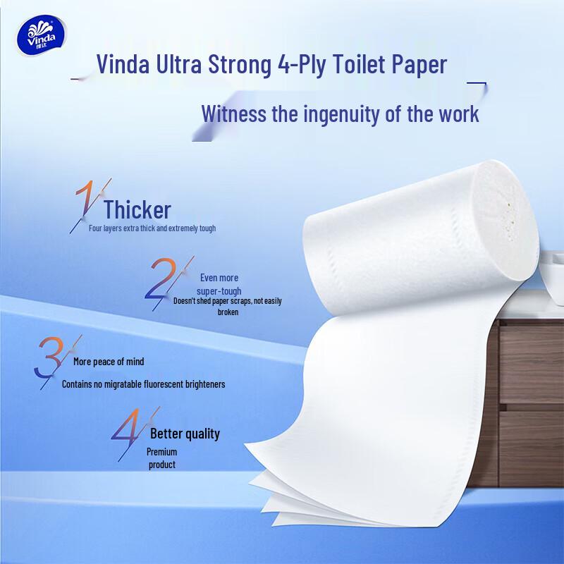Vinda Ultra Strong 4-Ply Toilet Paper