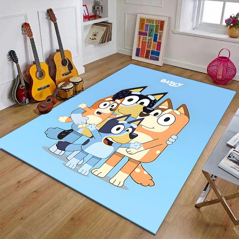 1pc B-Blucy6 Design Printed Area Rug Carpet for Bedroom Living Room Home Decor Rugs Mat Non Slip Mat Rug for Bedside