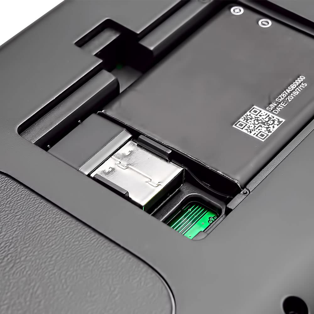 Беспроводная мини-клавиатура Airia, беспроводной адаптер Bluetooth Type C, в комплекте сенсорная панель, прокрутка, совместимая с ПК, смартфоном, черная, 2,4 ГГц