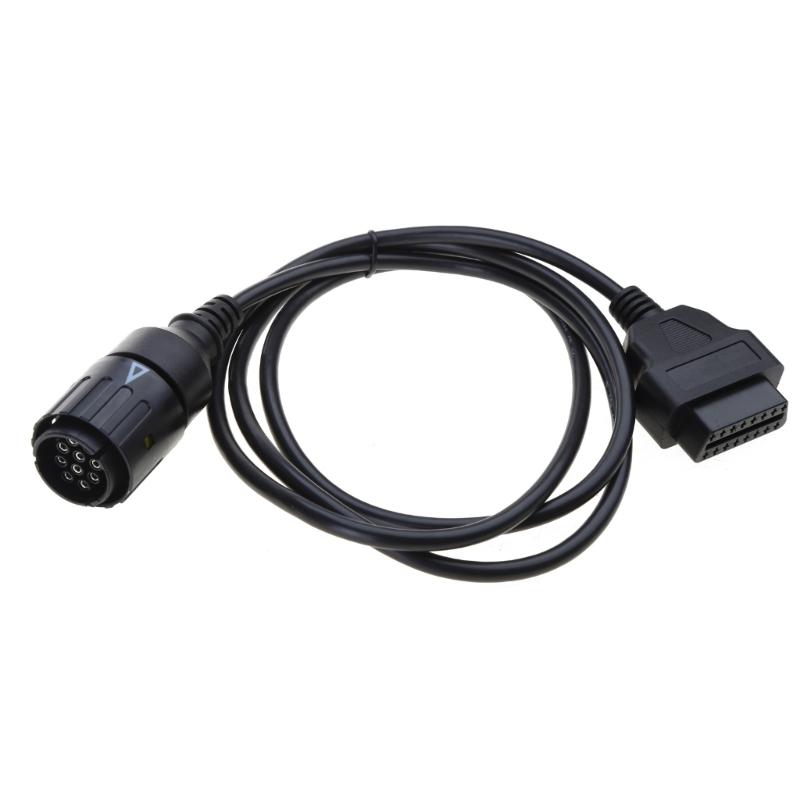 Адаптерный кабель 10-контактный на 16-контактный OBD2 Разъем-адаптер Диагностический кабель Прочный