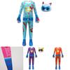 Cute And Comfortable Superkitties Children's Jumpsuit Cartoon Design Soft Milk Silk Fabric Multiple Colors 100cm-150cm/43.3-59.05in